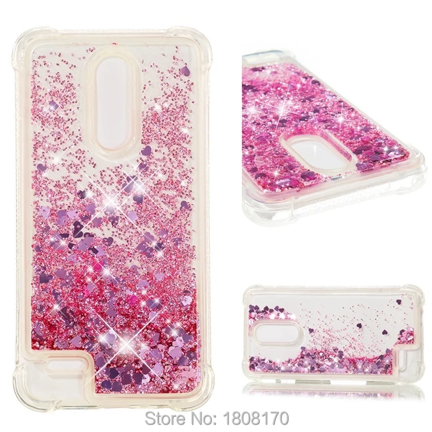 Мягкий гелевый Чехол из ТПУ с зыбучим песком для Xiaomi 5X Redmi 4X 5 5A Plus NOTE Huawei P Smart Bling Skin