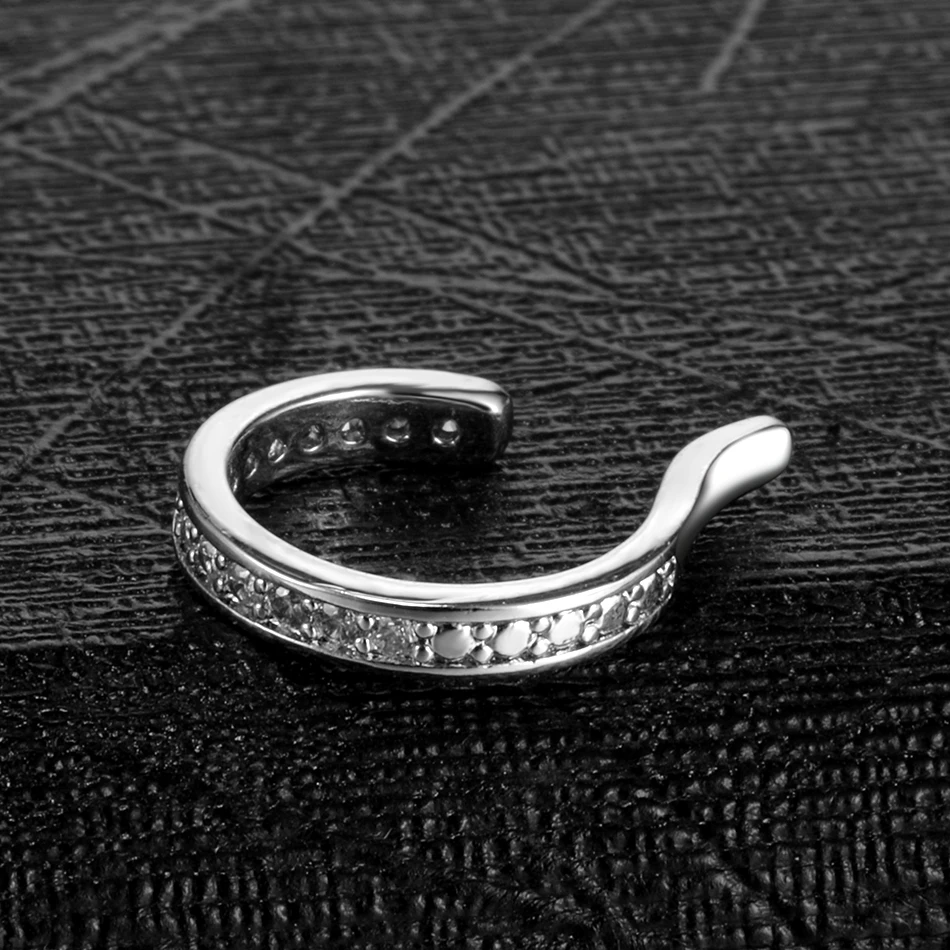 Медные клипсы для ушей в стиле панк 1 шт. серьги-клипсы поддельные Хрящевые