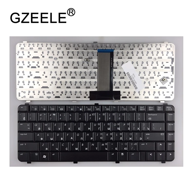 

GZEELE New Russian keyboard for HP for Compaq 511 515 516 610 615 CQ510 CQ511 CQ610 laptop RU keyboard black