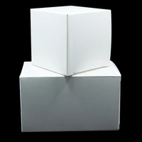 retail white kraft paper box for birthday party favor candy small diy gift craft candle packaging paperboard boxes 30pcs lot