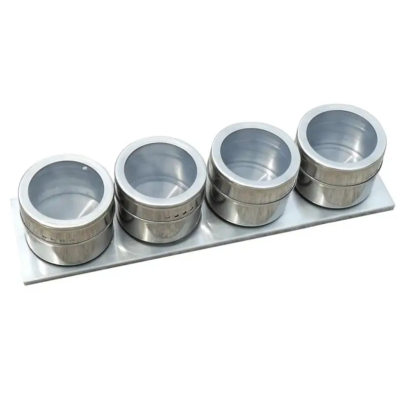 Контейнер для хранения приправ банки специй соль перец тмин чили порошок