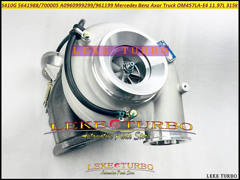 Турбо S410G 56419880005 56419700005 A0960999299 A0090961199 для Грузовика Mercedes Benz Axor OM457 11 97l 315 кВт 2003