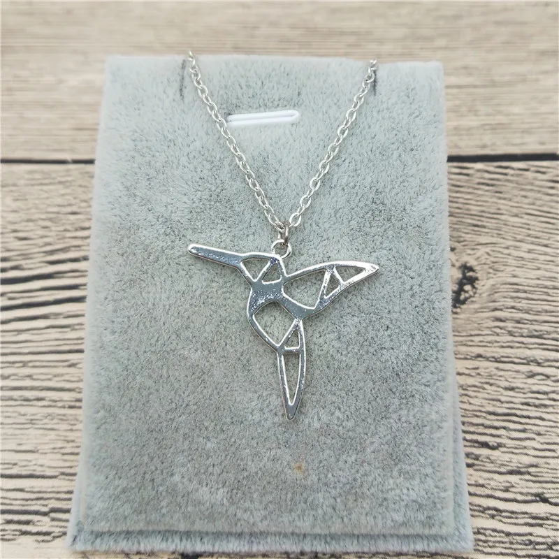 Новинка оригами Бриллиантовая Птица Ювелирные изделия ожерелье с животными