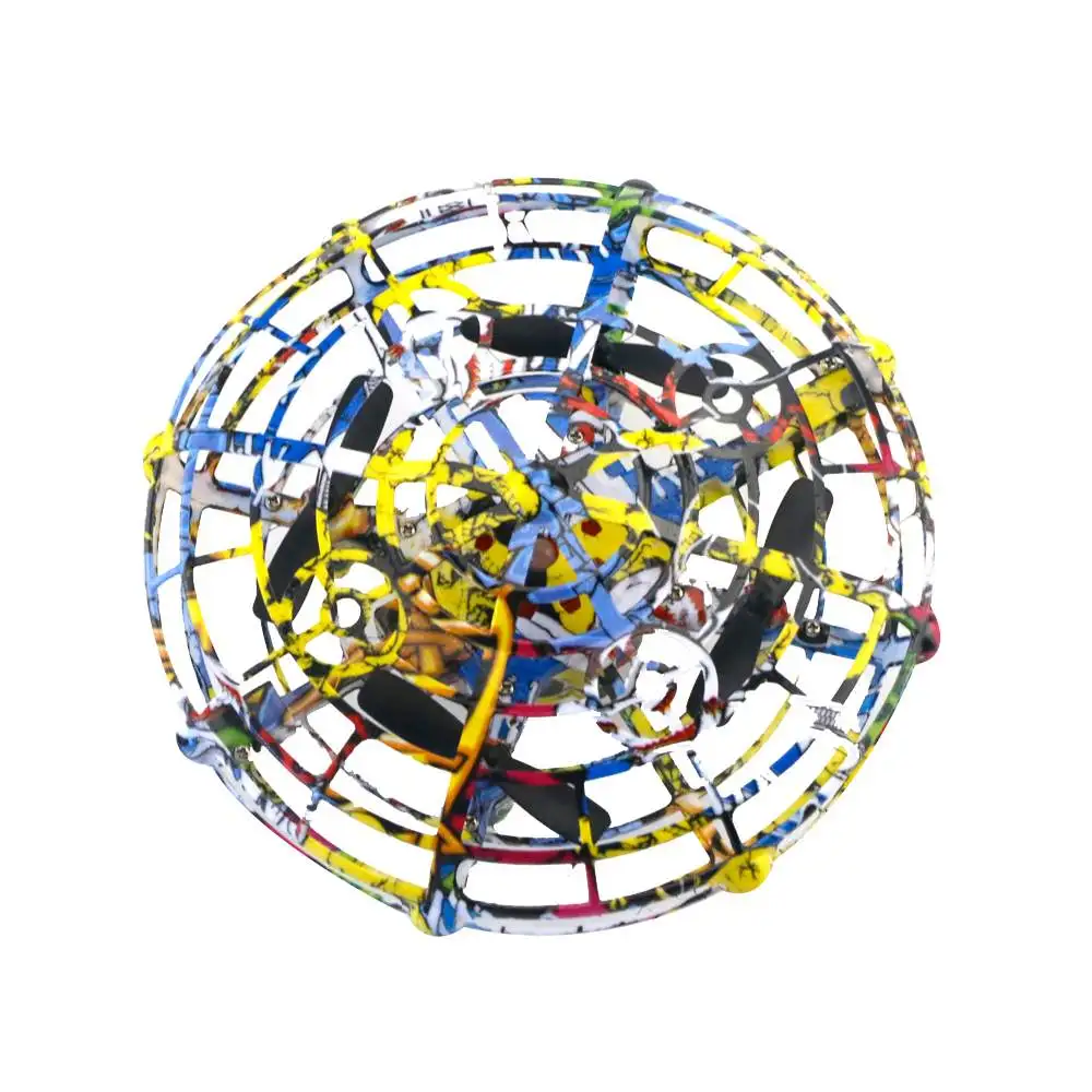 JJRC ZLX H238 Летающий НЛО Инфракрасный зондирующий контроль Камуфляж Мини Радиоуправляемый Дрон Квадрокоптер RTF волшебный шар уличная игрушка Радиоуправляемый вертолет