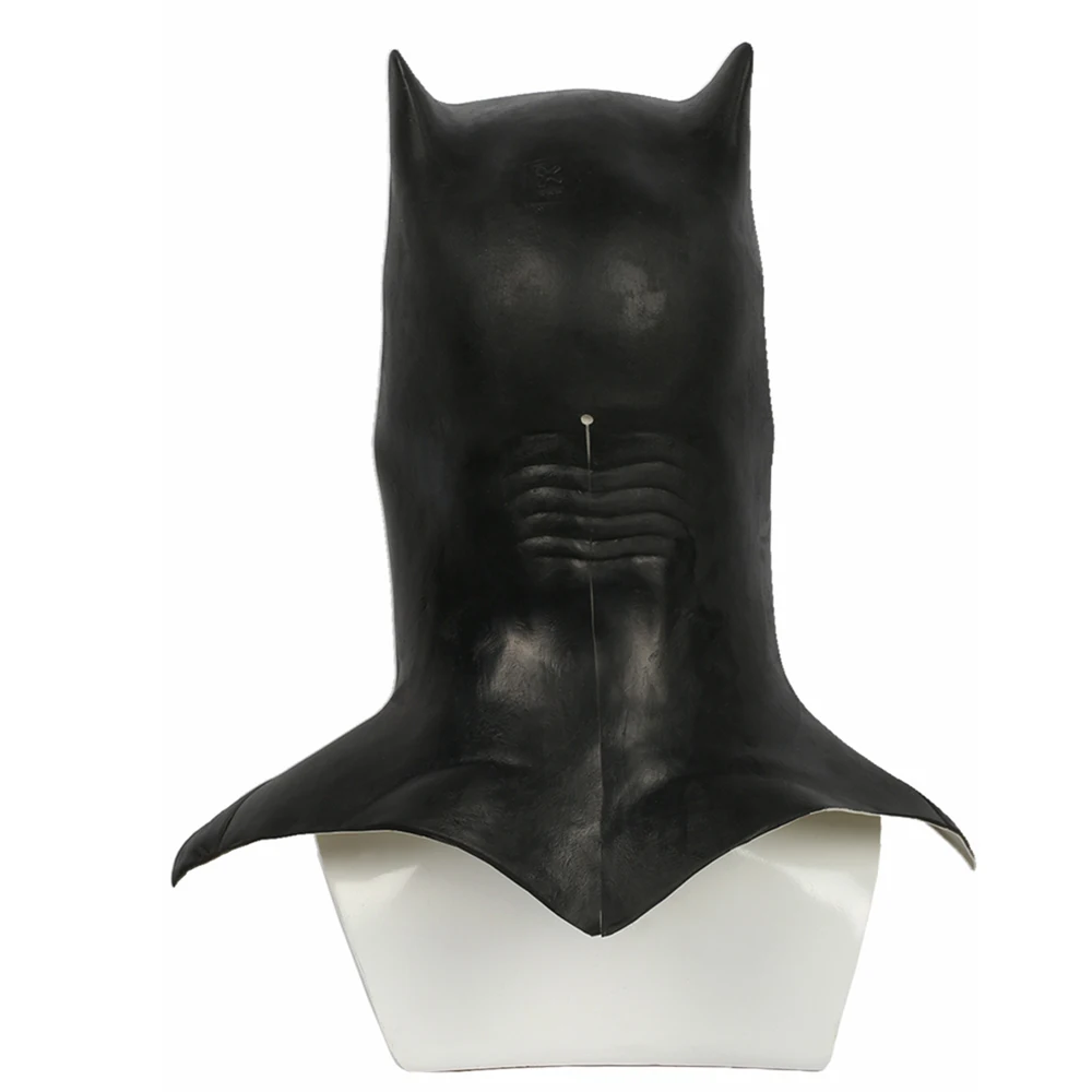 XCOSER Бэтмен &quotЛига правосудия&quot Косплэй черная маска на голову полностью из