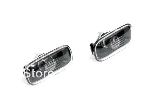 

Smoke Side Marker Light Smooth Lens For Audi A6 C5