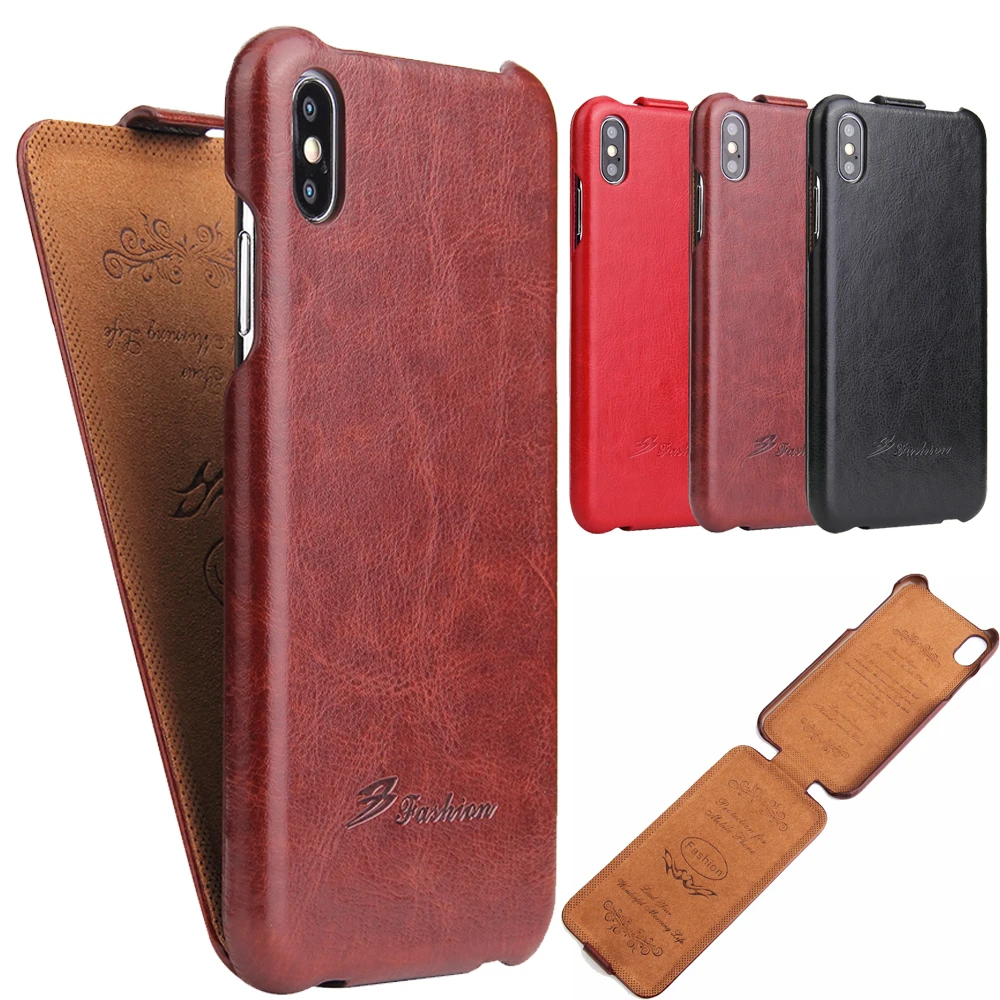 Чехол для iPhone 12 Mini Pro X XS Max XR 8 7 в стиле ретро с откидной крышкой Кожаный