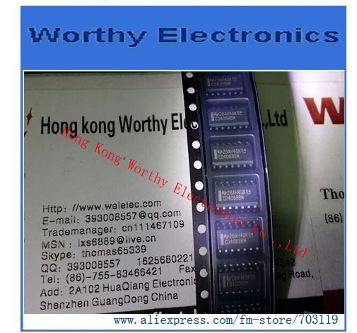 

Free shipping 10pcs/lot CD4068BM96 CD4068BM CD4068B CD4068 IC NAND/AND GATE 8-IN 14-SOIC