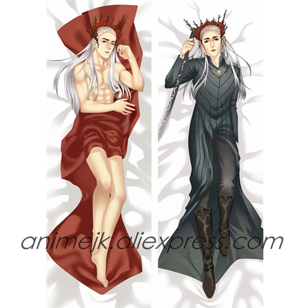 Аниме JK Хоббит Thranduil мужской Dakimakura тела подушку Чехол Hug Наволочка Чехол домашнего декора кровати
