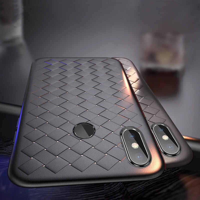 Плетение сетки тепло рассеивается пластичный Силиконовый чехол для Xiaomi Mi 8 SE A1 A2
