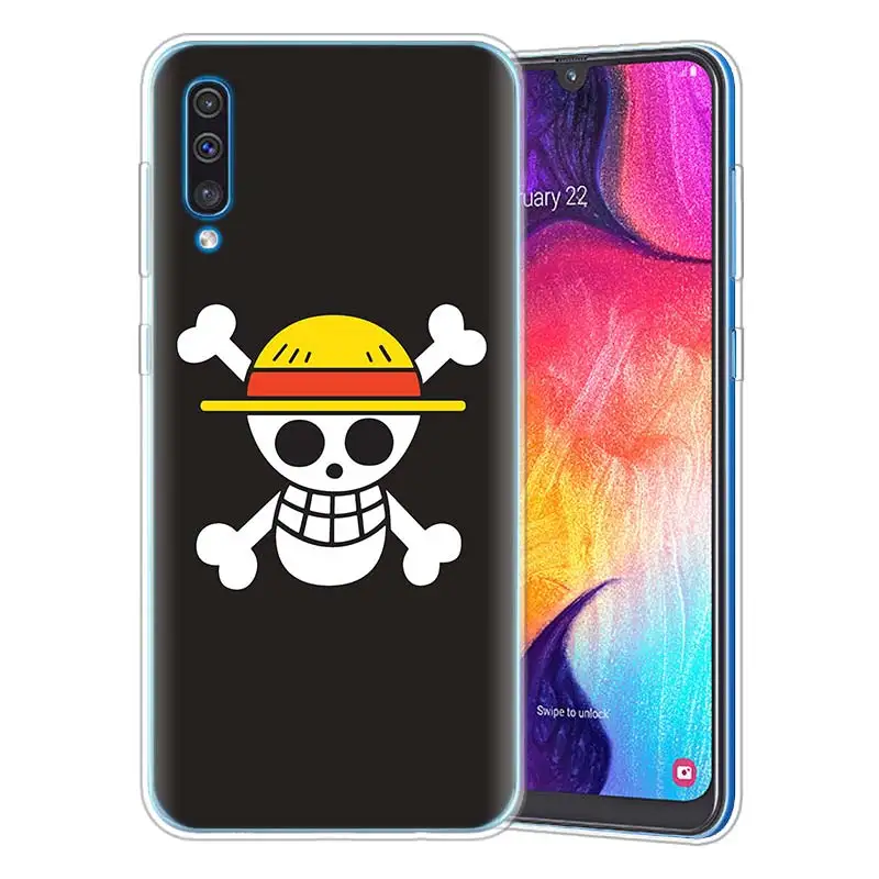 05 Одна деталь аниме чехол для samsung A50 A70 A20e A60 A40 A30 A20 A10 M30 M20 M10 A7 A9 силиконовый чехол Fundas Capa чехол для телефона Coque - Цвет: 05