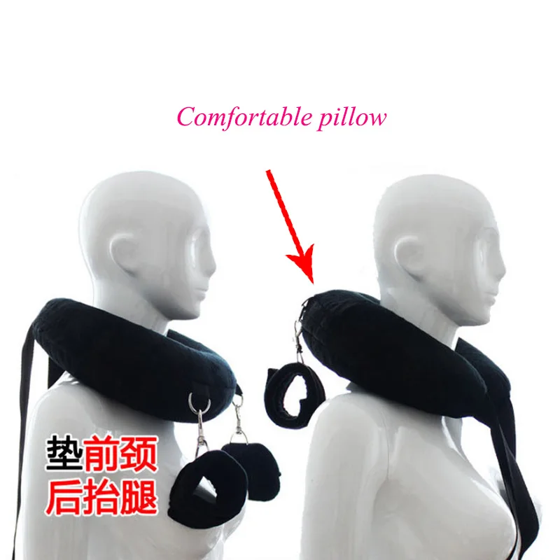 Sponge Pillow Ankle Cuffs Handcuffs Fetish Kinky Harness Positioning Bondage Collar Kit Sextoy Femme Bdsm Game Adult Sex Toys | Красота и