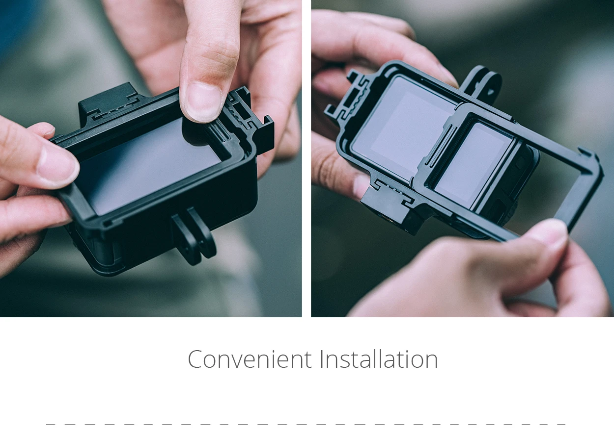 Защитный чехол PGYTECH OSMO для экшн-камеры DJI Osmo ACTION Sport camera Frame Cover Shell, аксессуары для корпуса