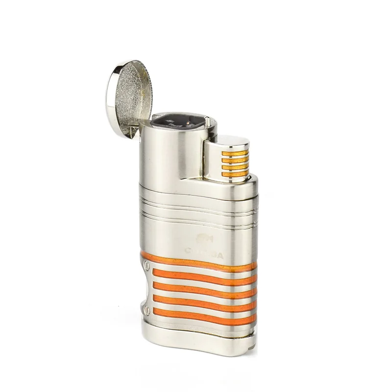 COHIBA металлический 4 факел струйный пламя сигары зажигалка Пробивной