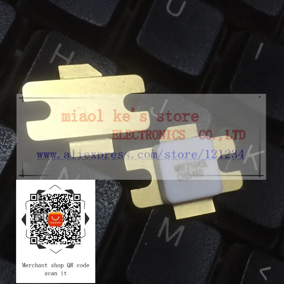 

100% оригинал: MRF21045L MRF21045LR3 MRF21045LR5 [ FET RF 65V 500mA 10W 15dB 2,17 GHZ CASE 465E-04/NI-400] транзистор LDMOS