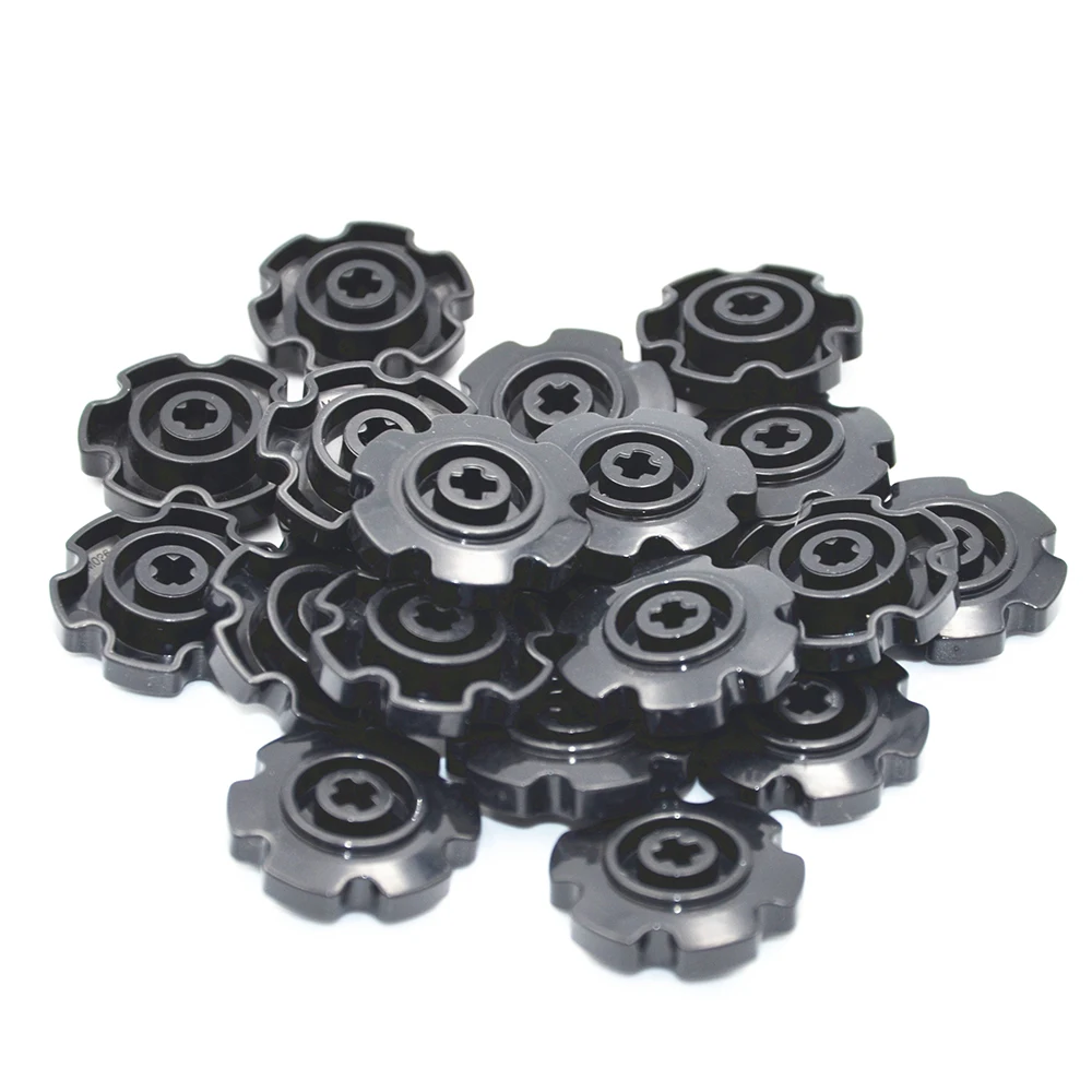 

Self-Locking Brick MOC Building Block Technical Parts 10 pcs SPROCKET, DIA25,8 compatible with lego For Boys Kids toy 75903