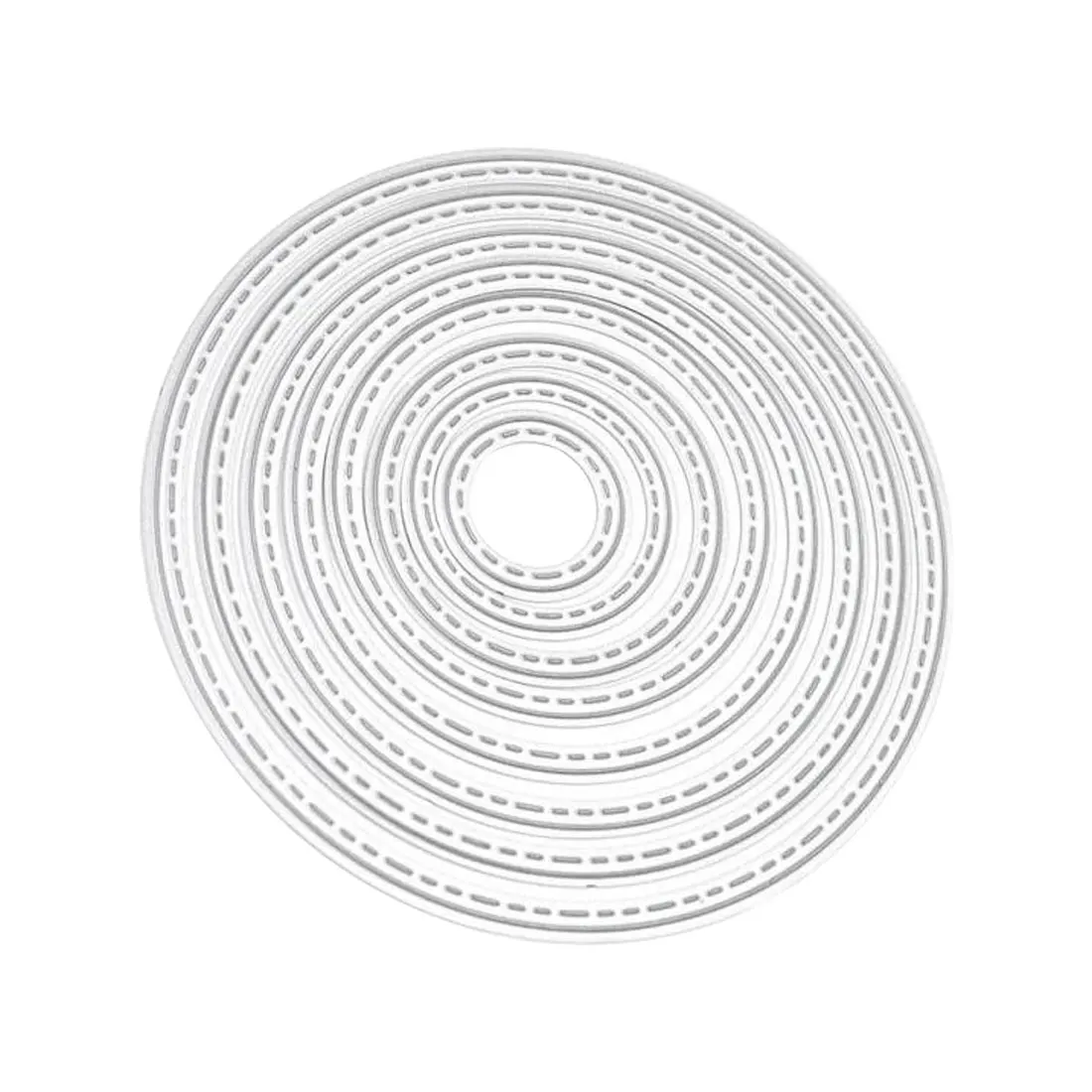 8 шт. профессиональные круглые металлические высекальные штампы для