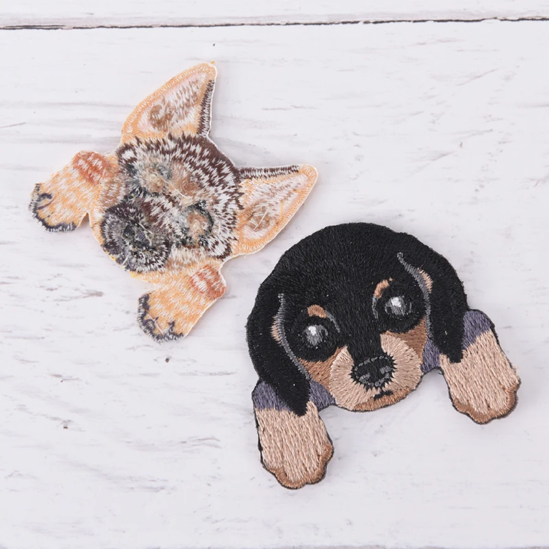 Цельнокроеное платье Симпатичные Чихуахуа Косплей Shiba собака нашивками в виде