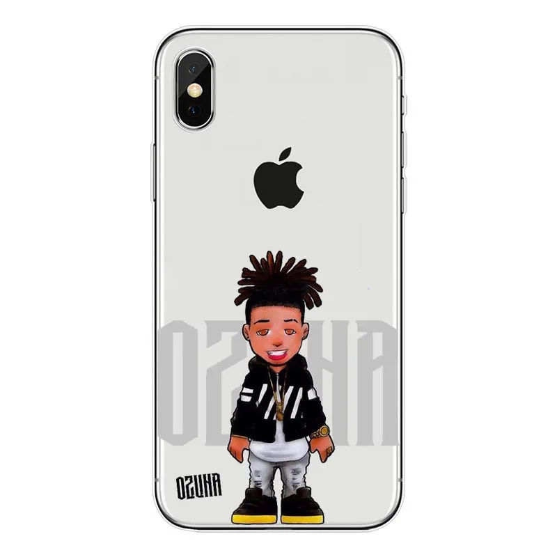 Bad Bunny Coelho Maluma Ozuna POP Hip Hop Rapper мягкий силиконовый чехол из ТПУ для iPhone X 8 7 6 Plus 5 4 XS XR