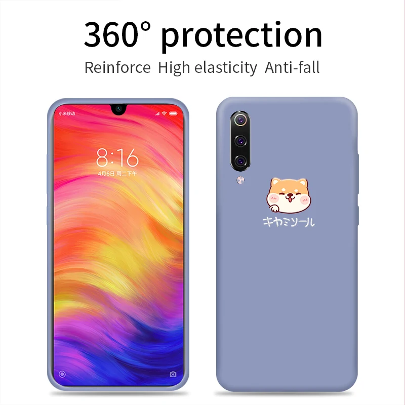 Силиконовый чехол ASINA с милой собакой для Xiaomi Redmi Note 7 A2 Простой Прозрачный mi 8 Lite 9 SE
