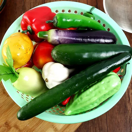 1 шт. мини симуляция пластиковая кухня еда фрукты и овощи искусственные кухонные