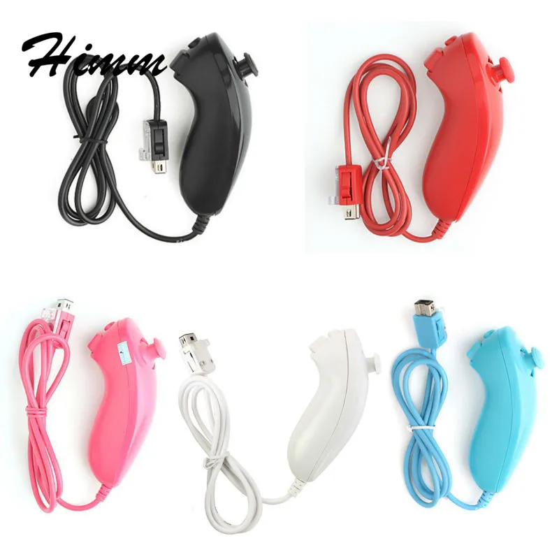 New Remote Game Handle controller 100% Brand Nunchuk Nunchuck Controller for Nintendo For Wii Wholesale | Электроника
