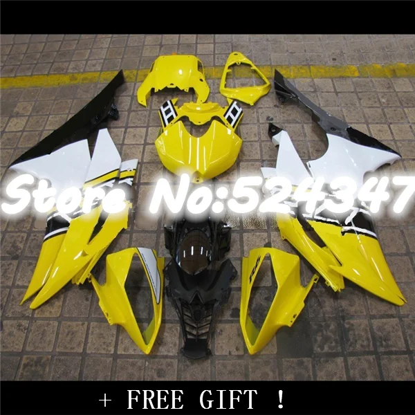 

Yellow black White YZF R6 08 09 10 11 12 YZF 600 YZFR6 YZF-R6 GP97399 2008 2009 2010 2011 2012 YZF600 Fairing