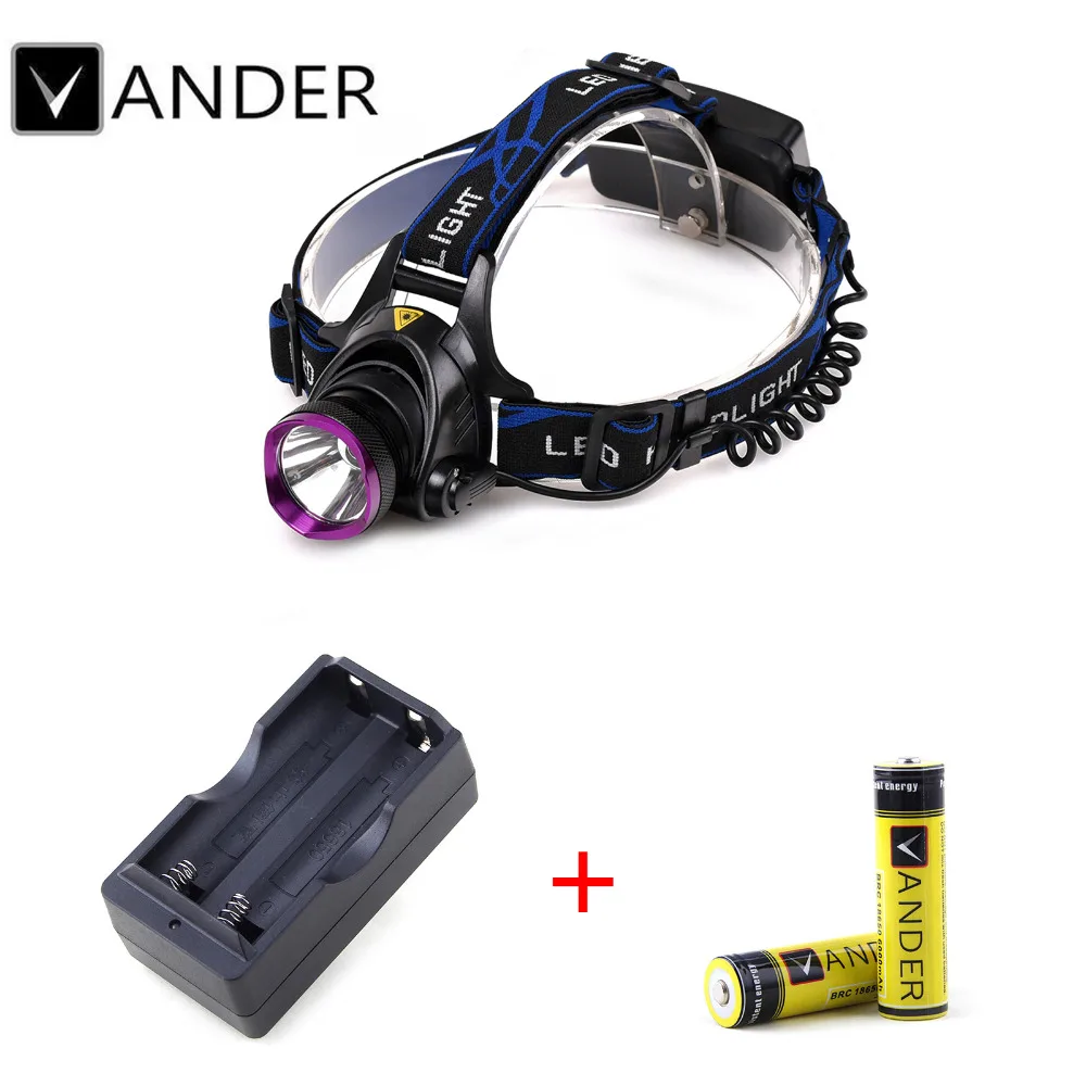 2000LM T6 Дайвинг фары Водонепроницаемый Фары Светодиодные Освещения светодиодные