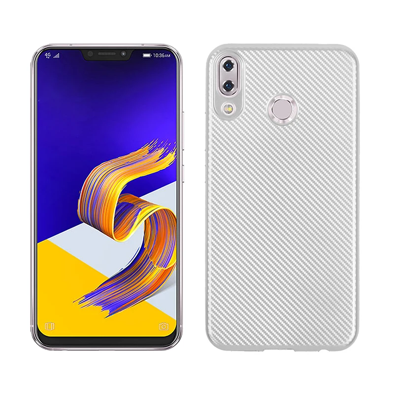 углеродные волокна узор силиконовый чехол на Asus ZenFone 5 ZE620KL чехлы мягкий