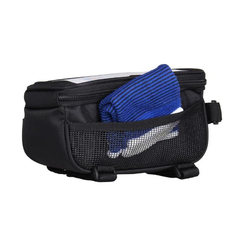 Водонепроницаемая велосипедная сумка 5 л/дюйма с сенсорным экраном на переднюю