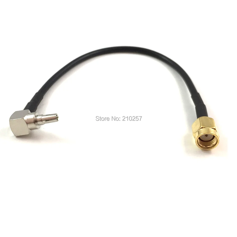 1 шт. соединительный кабель Crc9 Pigtail RG174 15 см переходник на rp Sma для Huawei 3G 4G модем|crc9