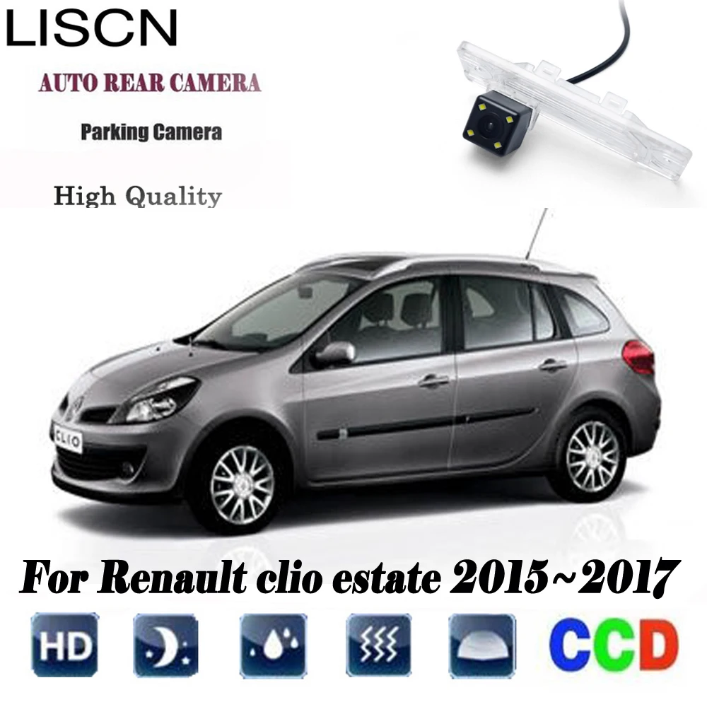 

Rear View Camera For Renault clio estate 2015~2017 CCD/Night/backup Reversing Camera license plate camera