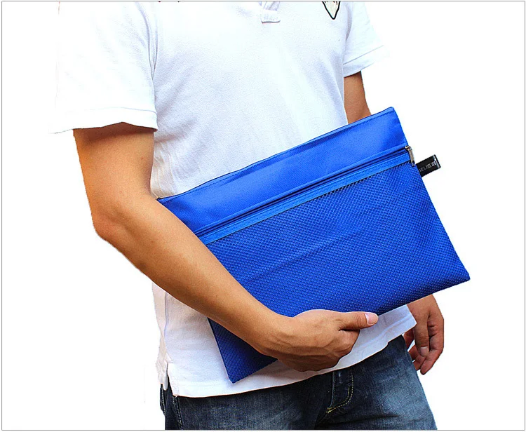 Модная Сумка для документов на молнии розовая синяя зеленая бумажная сумка