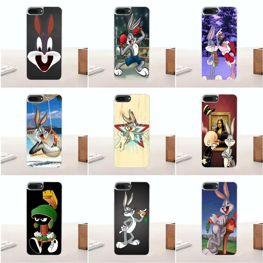 Мягкий чехол для HTC 530 626 628 630 816 820 One A9 M7 M8 M9 M10 E9 U11 Moto G G2 G3 G4 G5 G6 G7 Bugs Bunny Tunes|Бамперы| |