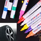 Перманентный маркер для автомобильных шин, водонепроницаемая резиновая Перманентная ручка 8 видов цветов