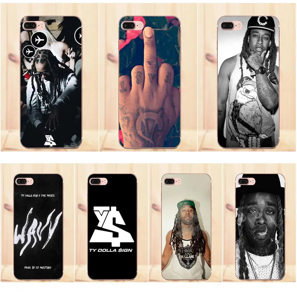Maerknon Ty Dolla $ ign Sign для Galaxy Alpha Core Prime Note 4 5 8 S3 S4 S5 S6 S7 S8 S9 mini edge Plus мягкая защитная пленка