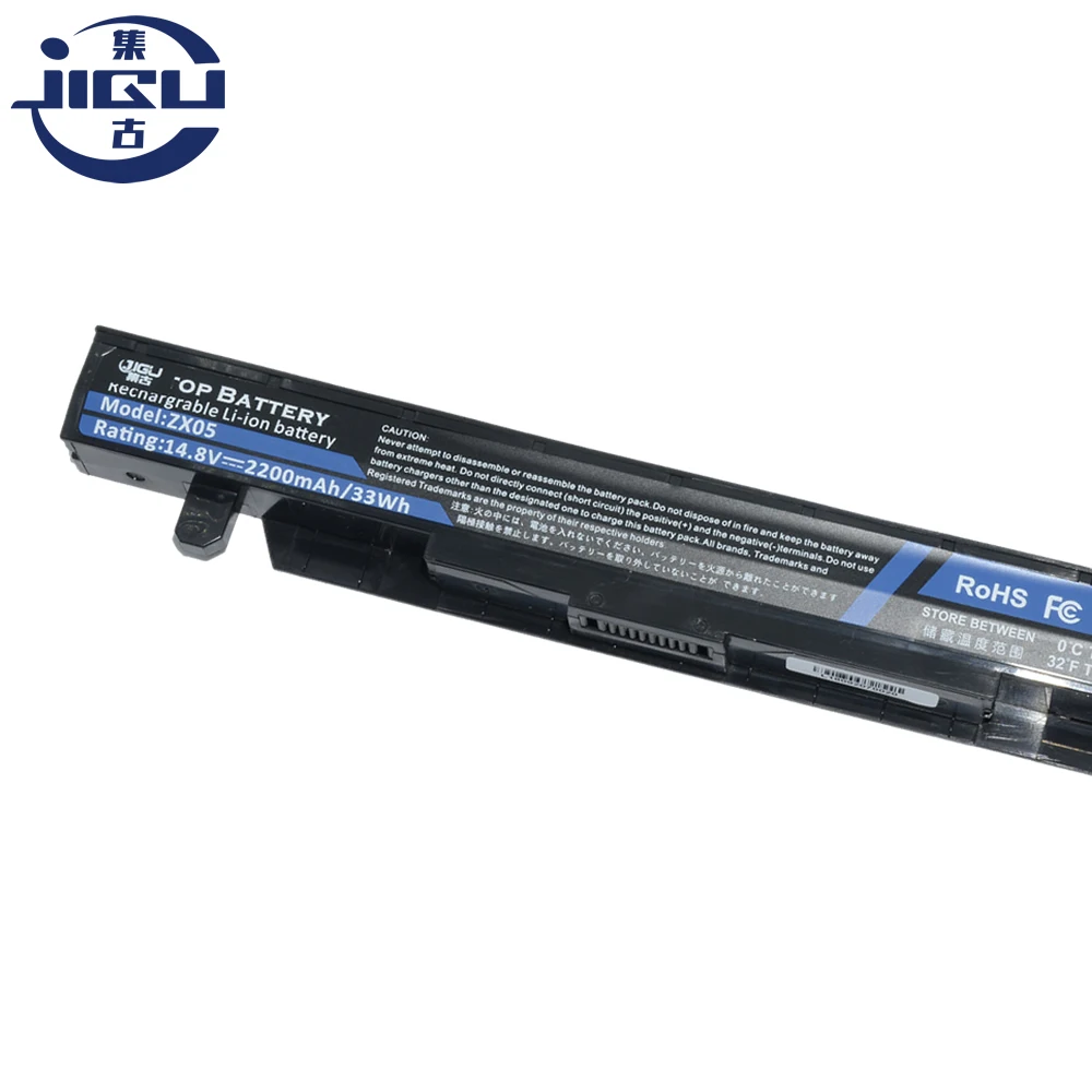 Аккумулятор для ноутбука JIGU 0B110-00350000 A411424 A41N1424 ASUS FX-Plus FX-PRO G552VX GL552 GL552J ZX50 ZX50J ZX50V ZX50VW