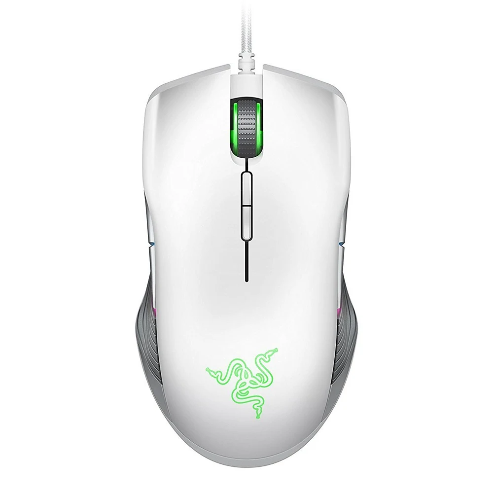 Mercury White Оригинальная Проводная игровая мышь razer Lancehead Tournament Edition с оптическим сенсором 16000 dpi 5G, игровая мышь с левой и правой стороны - Цвет: Mercury White