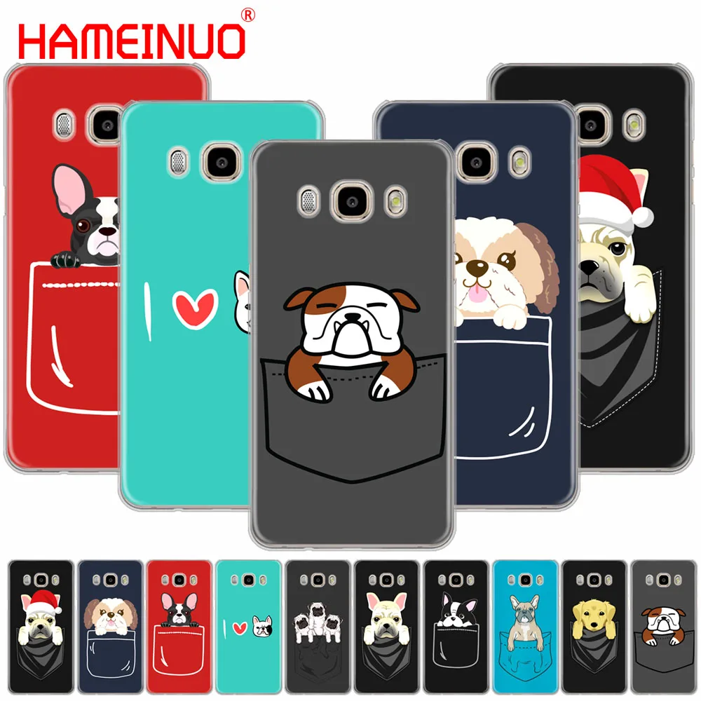 Карманный чехол HAMEINUO с рисунком бульдога для Samsung Galaxy J1 J2 J3 J5 J7 MINI ACE 2016 2015