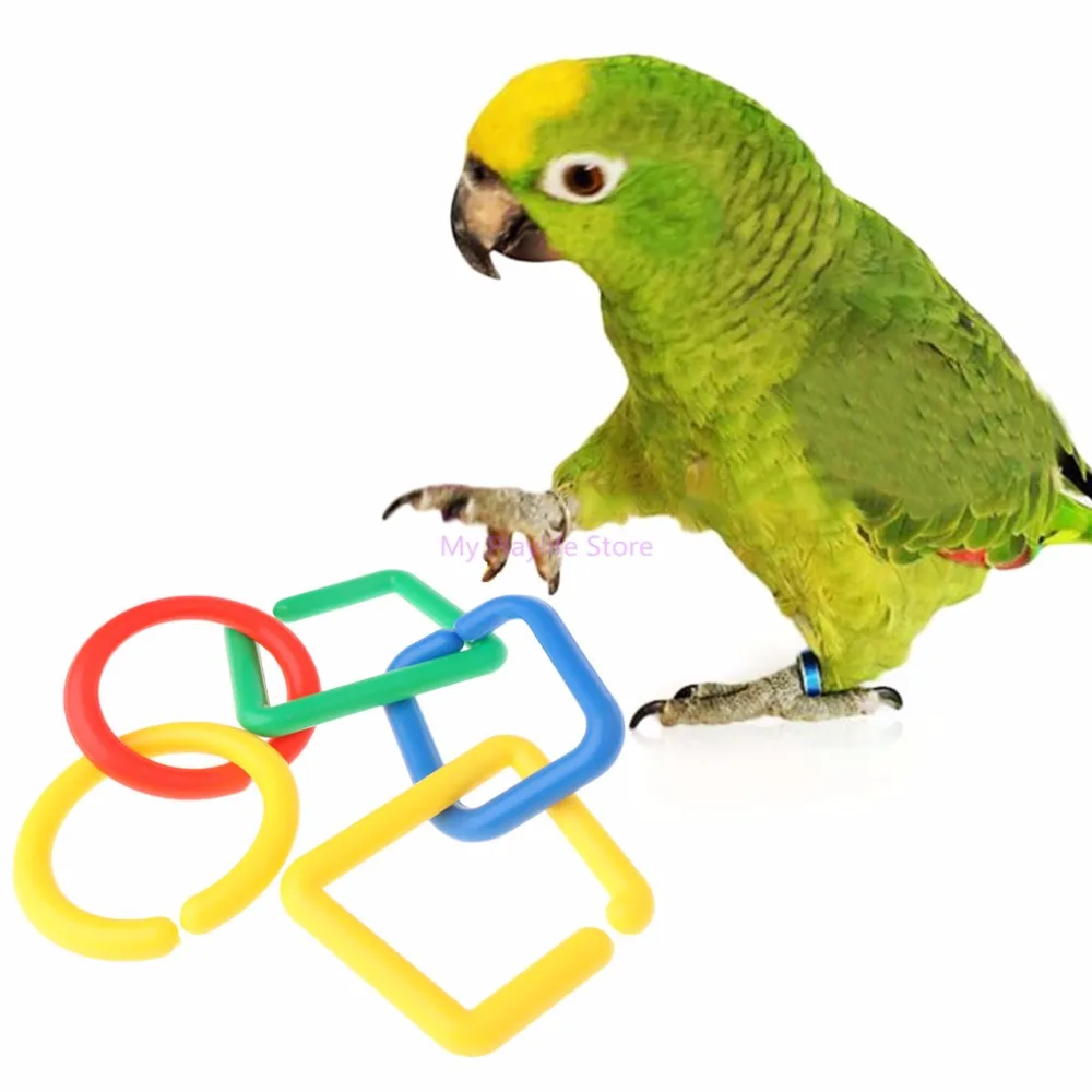 

ПЭТ игрушка попугай висит и подвесный мост Стила жевательные игрушки Птица Качели клетка палочки принадлежности для птиц разные цвета C42