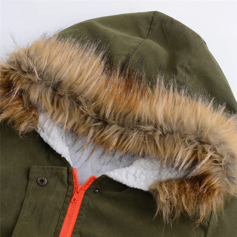 #3055 женские длинные волосы в хлопковая куртка с капюшоном зимняя парка пальто