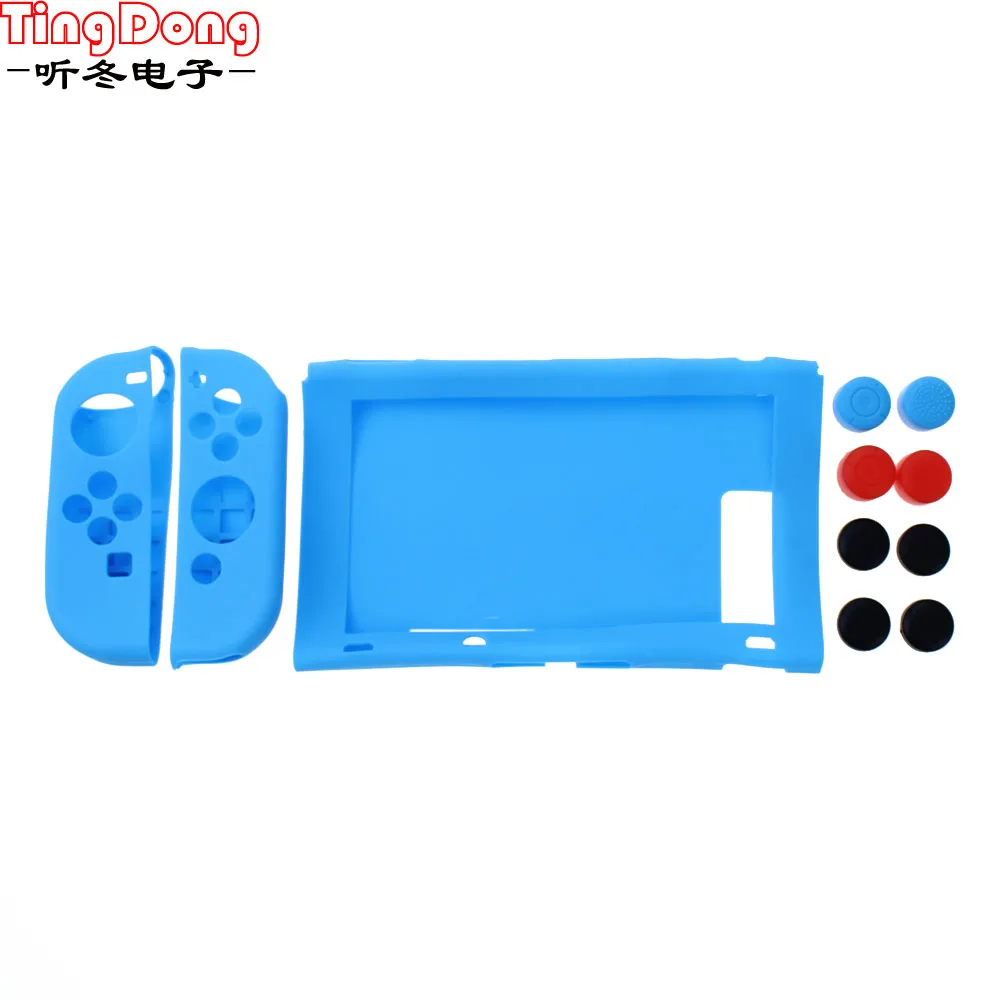 Ting Dong силиконовый защитный чехол + шапочка комплект для Nintendo консолью