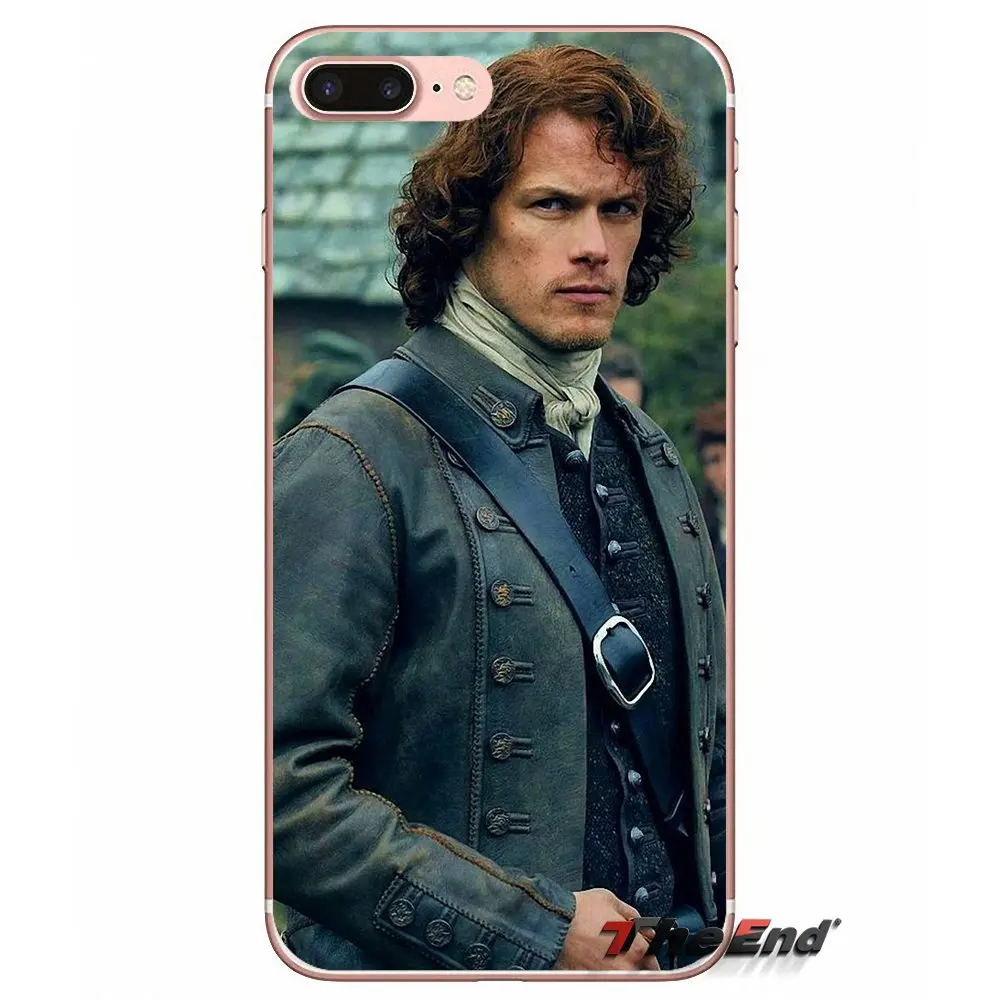 Прозрачный ТПУ чехол для HTC One M7 M8 A9 M9 M10 E9 Plus Desire 630 530 626 628 816 820 Motorola G G2 G3 Jamie Fraser
