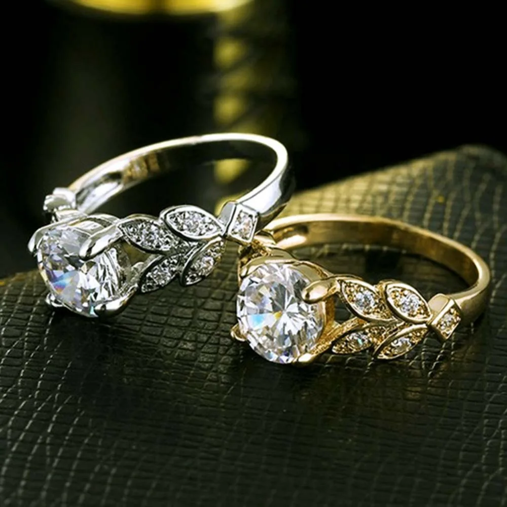 1 шт. новинка Свадебный палец белая фотография обручальное роскошное кольцо с