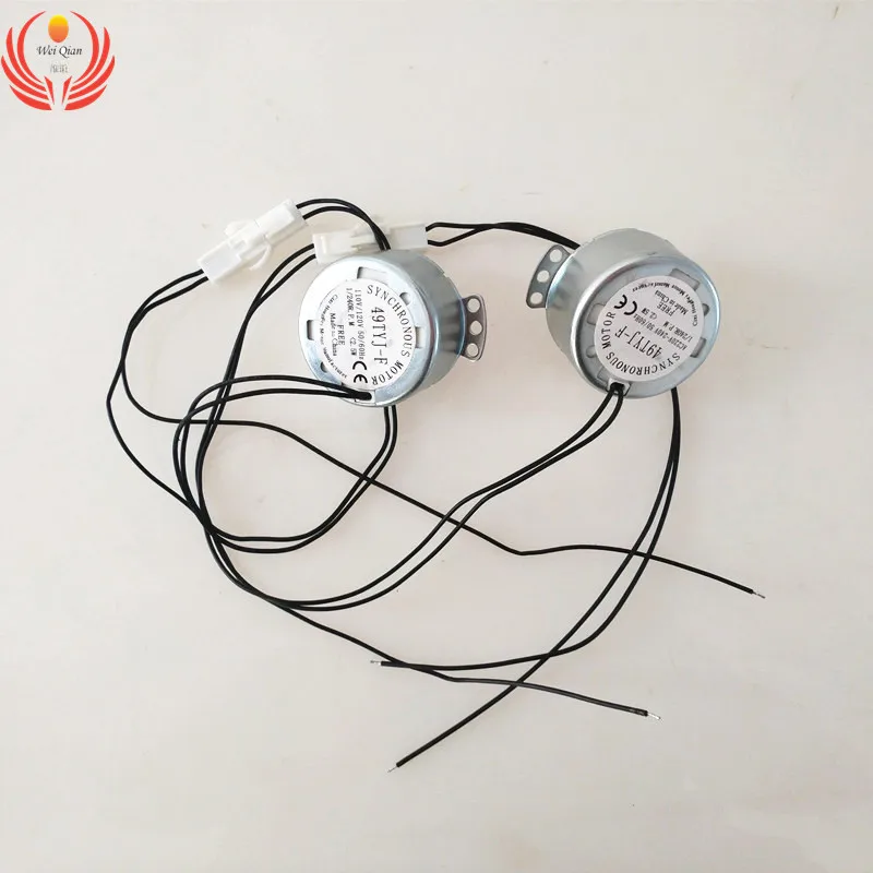 2 Pcs slow Motor 1/240 rpm engine Incubator Egg Turning For Voltage of 110V or 220V | Дом и сад