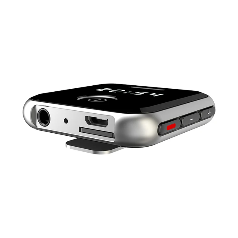 Мини mp3 плеер HBNKH R300 с USB 8 ГБ портативный ремешок для часов HIFI MP3 FM радио