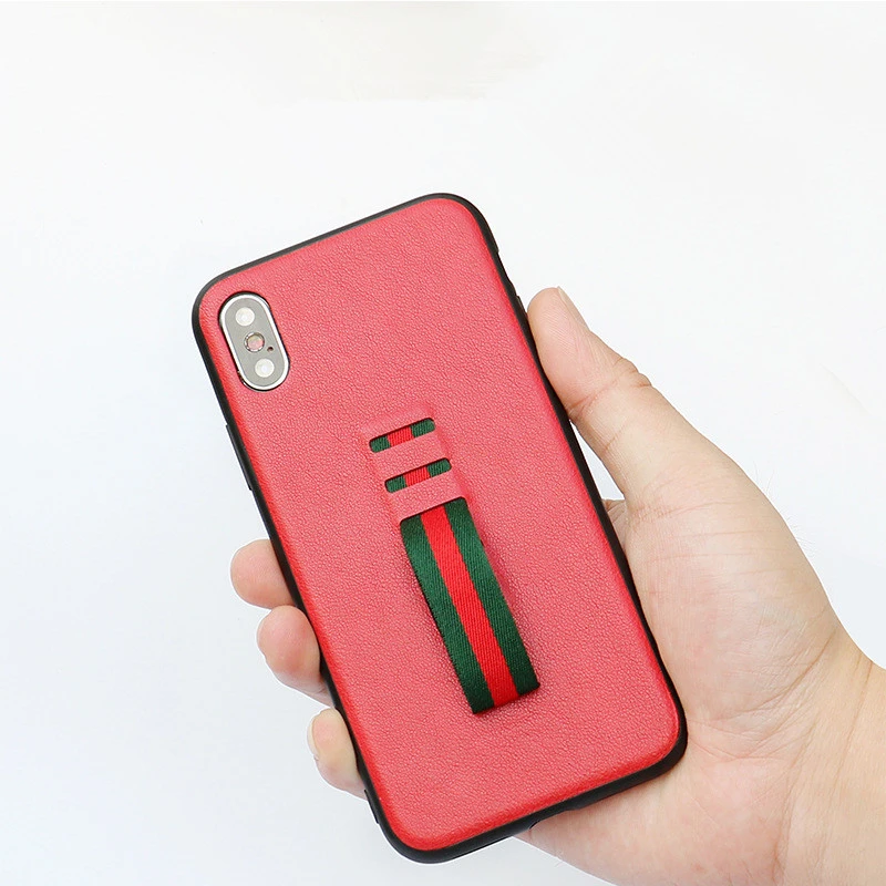 SPCASE палец кольцо кожа чехол для телефона Apple iPhone X 8 плюс 7 Plus S 6 противоударный