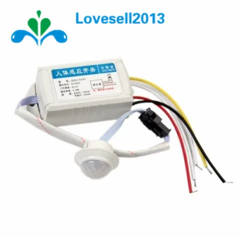 Инфракрасный датчик движения человеческого тела 220 В автоматический выключатель