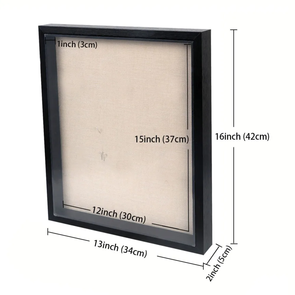 OurWarm 42x34 см свадебные коробки с тенями DIY Скрапбукинг Фоторамка деревянная рамка