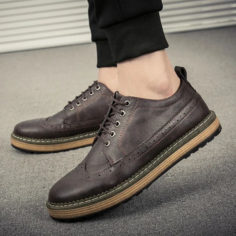 Мужская повседневная обувь на плоской подошве; zapatos hombre; оксфорды; мужские кроссовки из натуральной кожи; дышащая мужская обувь; сезон весна-лето